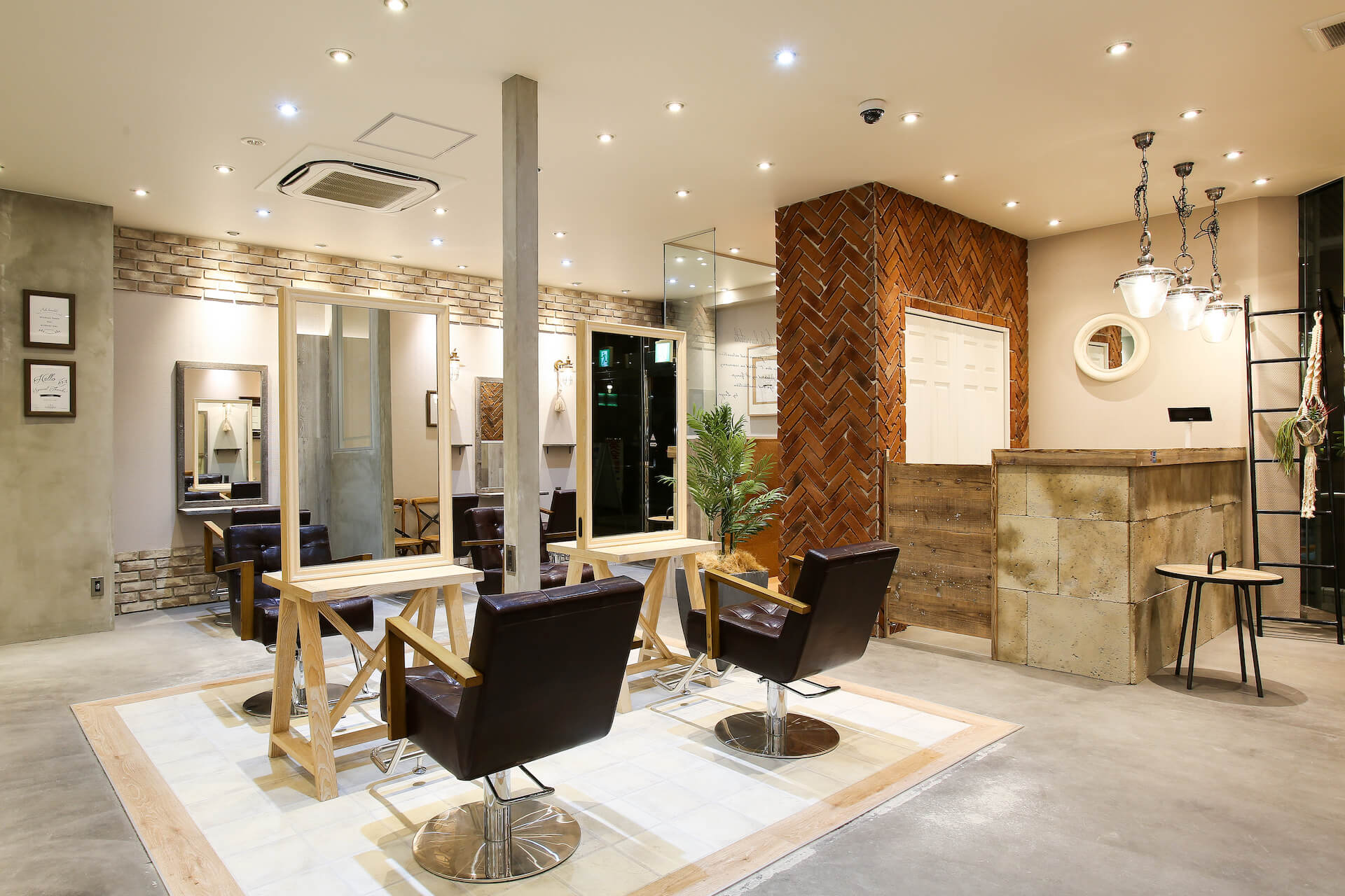 広島県の美容室・美容院・ヘアサロンの内装デザイン事例(Vakel by LARGO) 広島県の美容室・美容院・ヘアサロンの内装デザイン事例(Vakel by LARGO)