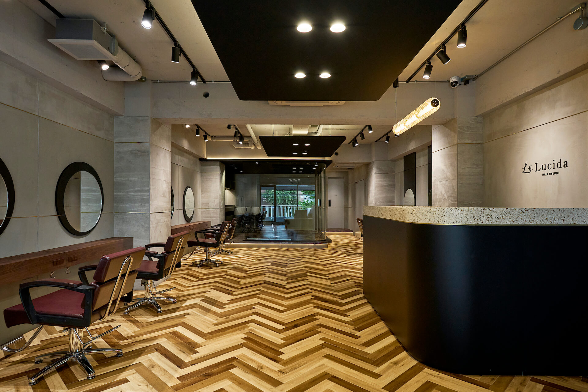 東京都の美容室・美容院・ヘアサロンの内装デザイン事例(Vakel by LARGO) 東京都の美容室・美容院・ヘアサロンの内装デザイン事例(Vakel by LARGO)